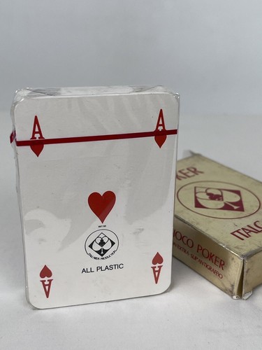 Vintage Original Italcards 55 Poker Playing Cards NOS - Picture 8 of 8