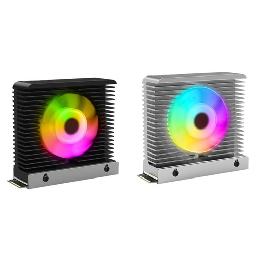 2280 M.2 Napęd ARGB Radiator radiator M.2 SSD Cooler z podkładką termiczną - Zdjęcie 3 z 10