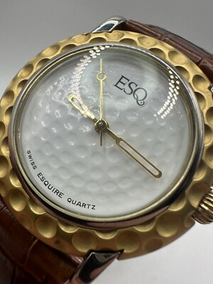 esq by movado golf Ball Swiss Made Watch Men display picture 1