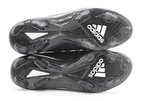 ADIDAS ICON BOUNCE TPU Men's Baseball Cleats Shoes Black White Carbon AQ0154 NEW - Picture 11 of 12