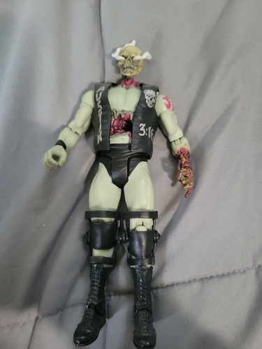 WWE 2016 Stone Cold Steve Austin Zombie Skull Wrestling Action Figure Mattel
