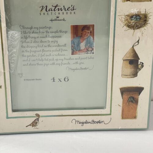 Cuaderno de bocetos vintage Hallmark Nature Marjolein Bastin marco de 4 x 6 - Imagen 4 de 8