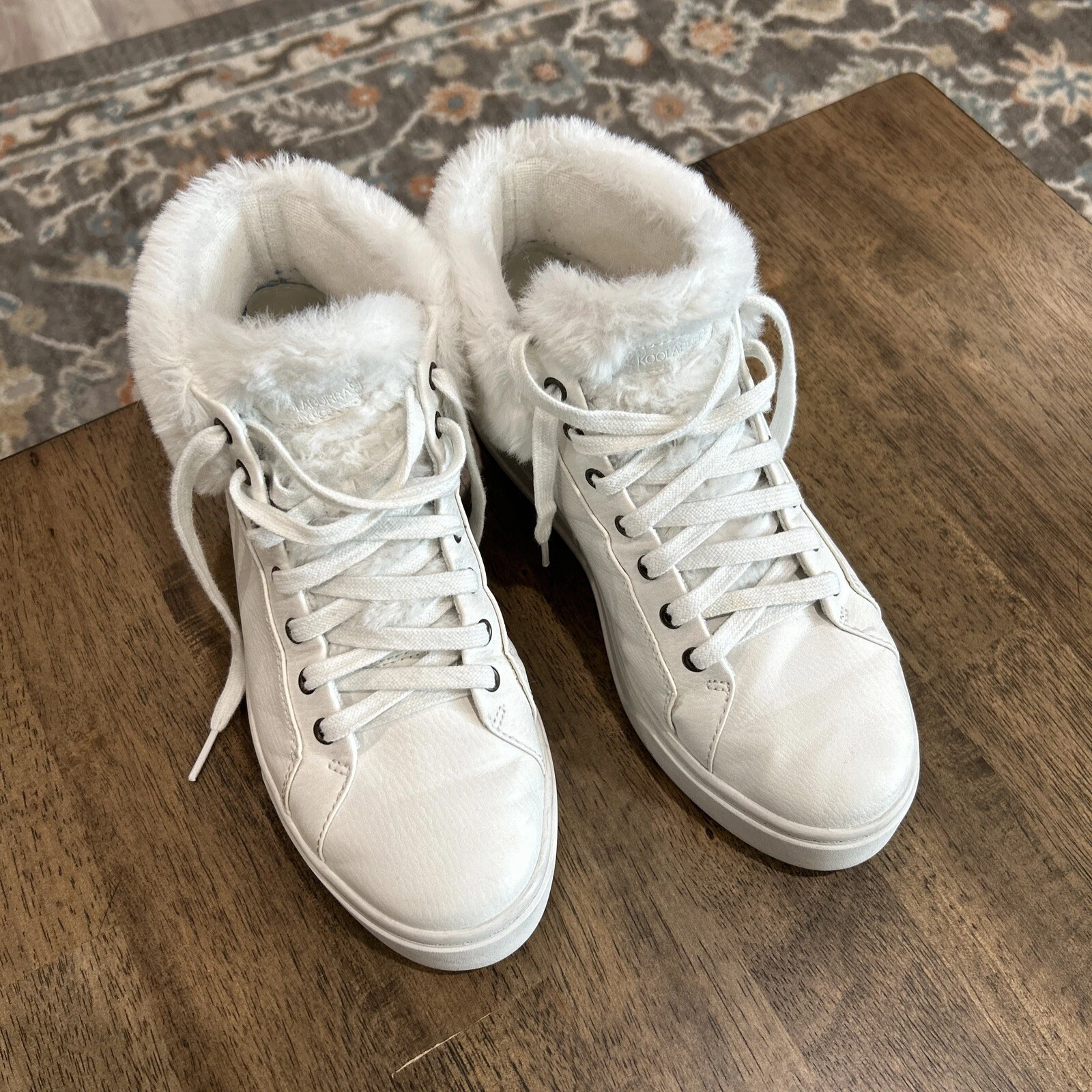 scarpe ugg highland hi heritage donna taglia 7 5 bianche sneakers alte comode