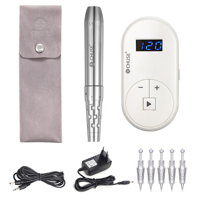 CHUSE Permanent Makeup Maschine Pen Tattoo Nadeln Cartridge Set C18 Classic 12V 