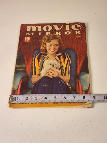 Movie Mirror Magazine August 1939 Featuring Alice Faye - Picture 6 of 6
