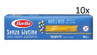 10X Barilla Spaghetti 400G Senza Glutine Glutenfrei Pasta Nudeln