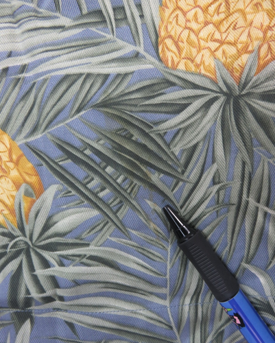 Camisa Tommy Bahama Abotonada Seda Piña Hawaiana Playa Campamento S/S Para Hombres Grande - Imagen 7 de 7