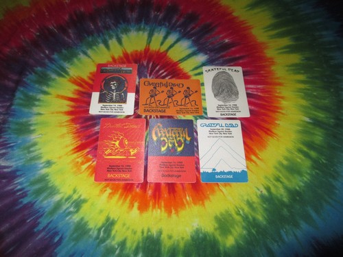 GRATEFUL DEAD BACKSTAGE PASS MADISON SQUARE GARDEN NEW YORK SEPT 9/14-20/88 1988 - Picture 2 of 3