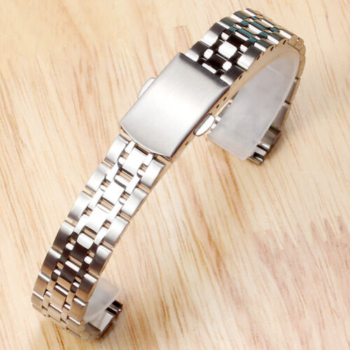 Massives Damenarmband Edelstahl Uhrenarmband 10 12 14 16 18 19 20 22 mm - Bild 8 von 12