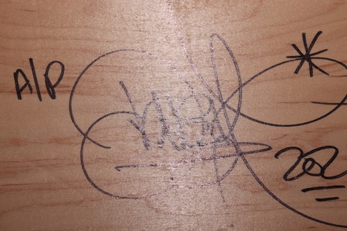 Dalek Space Monkey SIGNED Skateboard Deck Art - Navy Blue - Picture 11 of 11