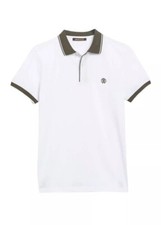 ROBERTO CAVALLI Contrast Trim Polo Shirt 325