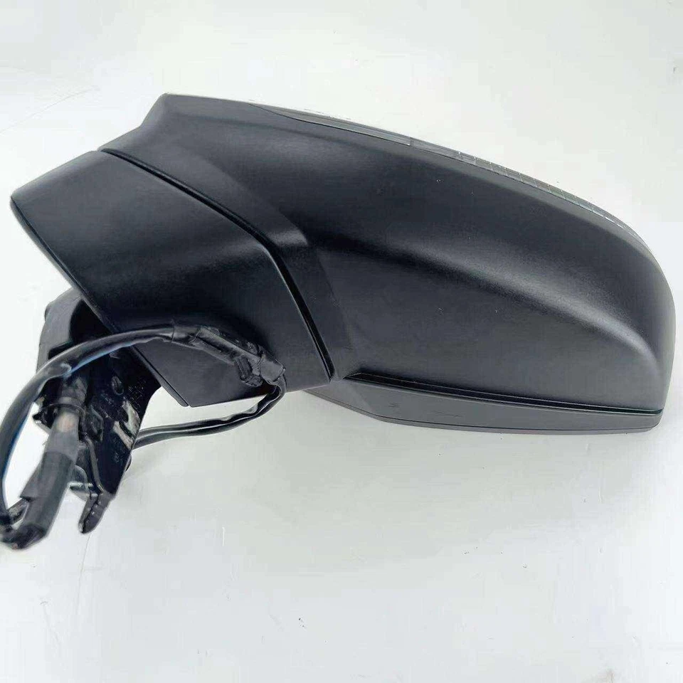 2Pcs Lane Assist Car Side Door Rear View Mirror Fits for AUDI Q5 2018-2024 White - Image 4 of 4