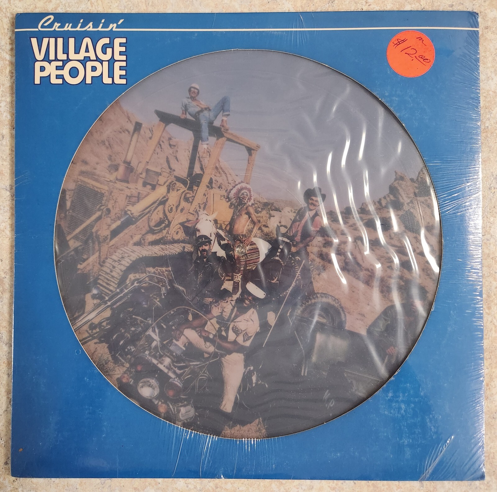 Village People Cruisin Vinyl LP Record Picture Disc Casablanca 1978