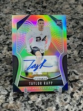 Taylor Rapp 2019 Panini Prizm Rookie Auto Silver #385 Autograph RC Bills