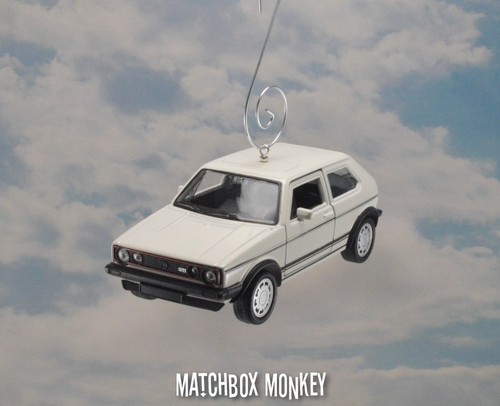Volkswagen Golf I GTI Christmas Ornament VW 1/32 RARE Adorno Hatchback Vintage - Picture 39 of 41