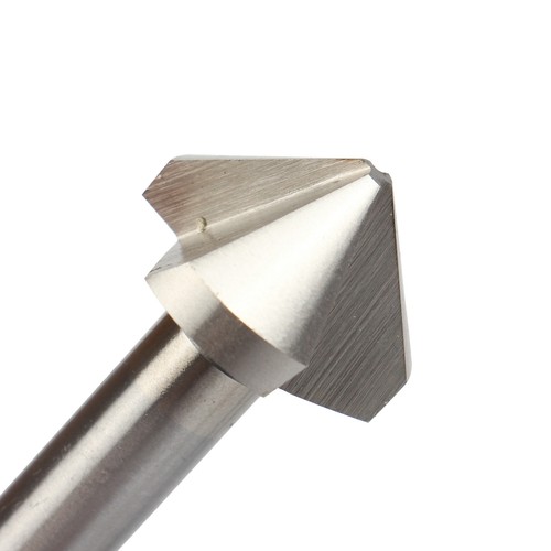 4.5-50mm HSS Countersink Drill Bits 3 Flutes 90 Degree Chamfering Tool For Metal - Picture 4 of 13