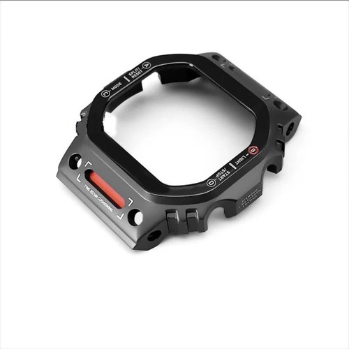 Bisel para Casio G-SHOCK DW5600 GWM5610 Estuche Cubierta Kit Metal Reloj Correa - Imagen 33 de 46