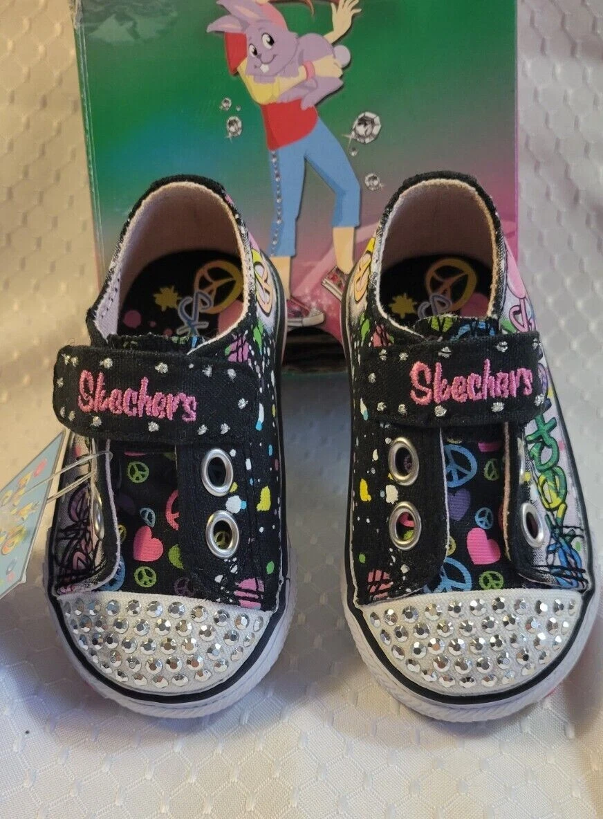 Skechers twinkle toes top toddler size 3