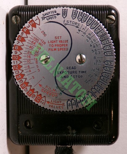 Medidor de exposición vintage GM estándar modelo B - Imagen 2 de 2