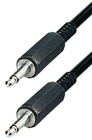3m Audio Verbindungskabel AUX 2x Klinkenstecker 3,5 mm mono Klinkenkabel A74 - Bild 1 von 1