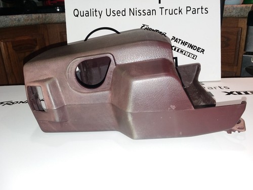1991 1992 91 92 93 NISSAN HARDBODY D21 PATHFINDER STEERING COLUMN COVER Red - Picture 6 of 9