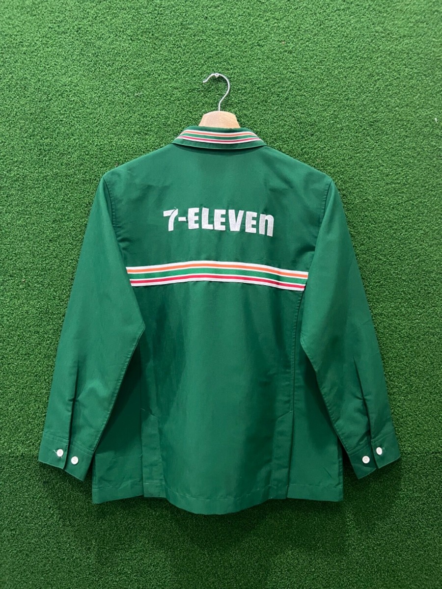Vintage Japanese Brand Uniform 7 Eleven Full Zipper Size 9
