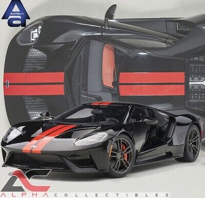 AUTOart Ford GT 1/18 ブラック/オレンジダイキャスト￼ AUTOart 1/18 フォード GT 2017 （ブラック／オレンジ