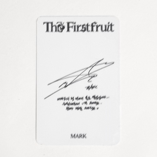 NCT MARK THE FIRSTFRUIT Official Photocard Ktown4u POB Square Flap Sticker Pack - 第 8/17 張圖片
