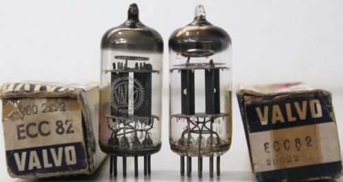 ECC82 Valvo Clear Glass Made in Gt.Britain Amplitrex AT1000 Tested Qty 1 MP - Picture 2 of 12