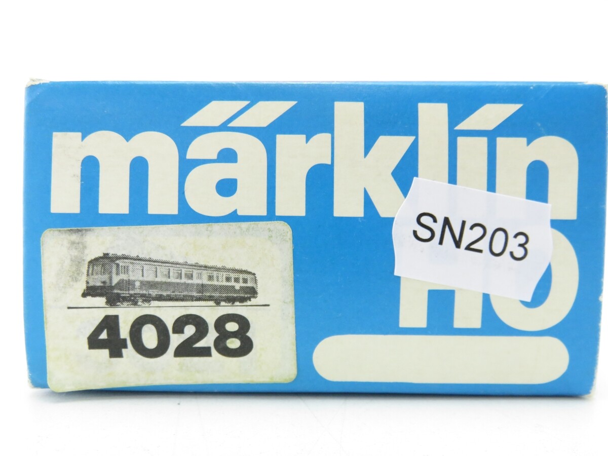 (SN203) Märklin 4028 H0 AC Wagon sterowniczy wagonu zasilanego bateryjnie 815 616-8 DB, OVP Nowy super zysk