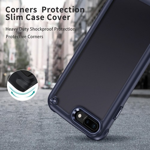 For Apple iPhone 7/7 Plus/8/8 Plus Shockproof Phone Case Hard Soft Slim Cover - Picture 45 of 69