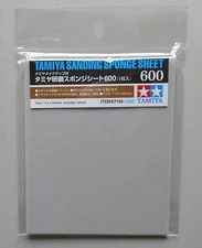 600 GRIT SANDING SPONGE SHEET TAMIYA CAR MODEL ACCESSORY 87148