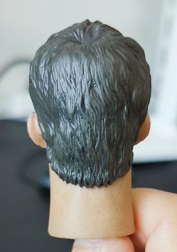 1/6 Custom Ghost Rider Head Sculpt Nicolas Cage Head Carving for 12" Figure Body - Picture 2 of 4