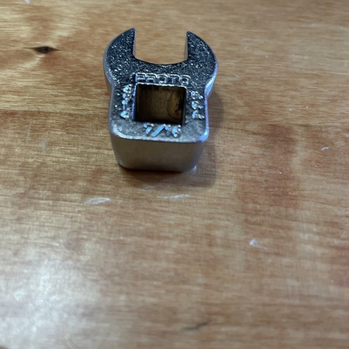 Proto 3/8” Drive 7/16” Open End Crowfoot Wrench 4914 Made In USA! - Picture 6 of 6