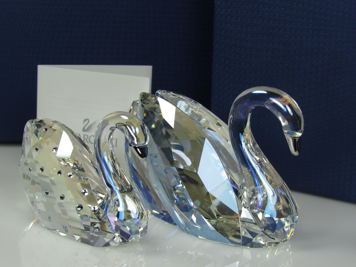 Swarovski “Love Swans”スワロフスキー スワンのカップル 楽天市場】スワロフスキー スワン 2羽セット カップル 白鳥 ハート