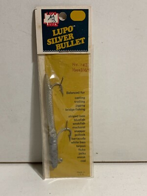 Vintage Lupo Tackle Angelköder 0,5 oz Actiongarnelen