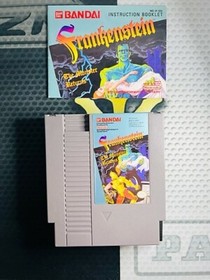 CIB NES Frankenstein The Monster Returns Nintendo Box/Manual/Game/Styrofoam 