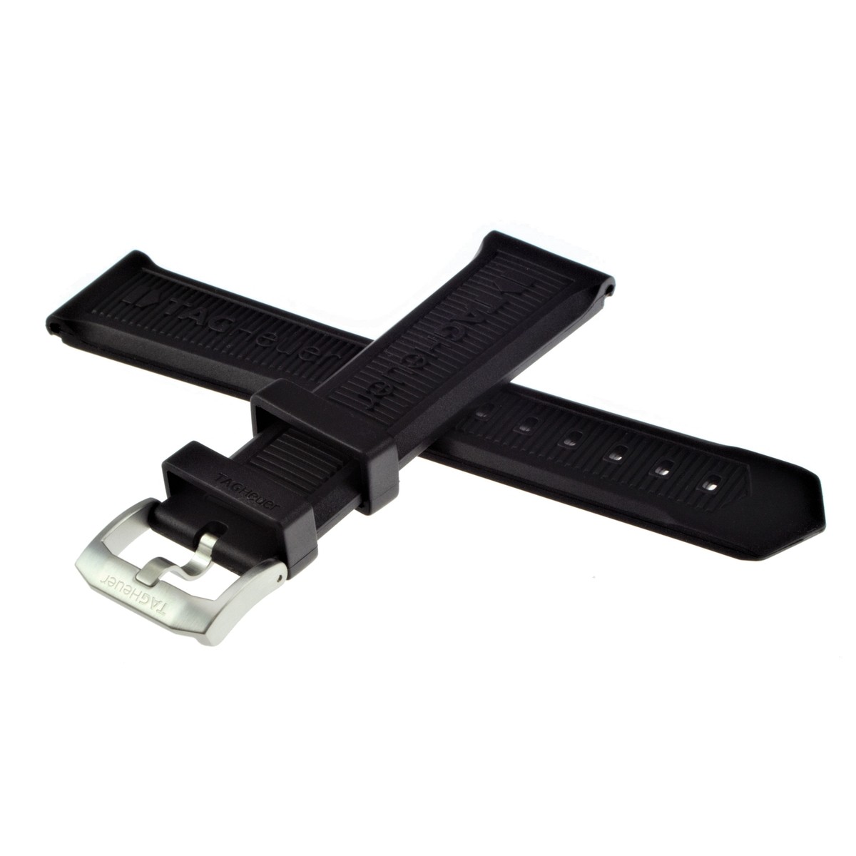 TAG Heuer rubber bracelet black 22 mm for Formula 1 CAH101x