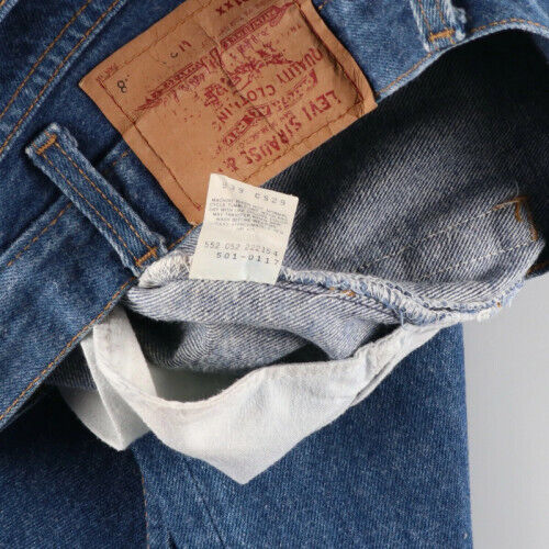 Vintage 90's Levi's 501 XX Straight Denim Pants in Blue, W30 Vintage 90's Levi's 501 XX Straight Denim Pants in Blue, W30