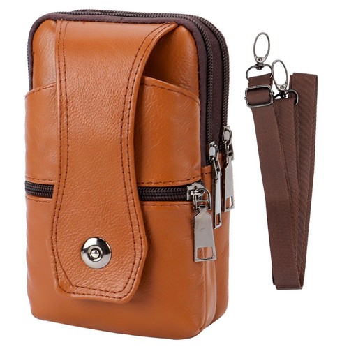 Kleine Handytasche Geldbörse Schultertasche Etui Umhängetasche Handtasche Herren NEU - Bild 19 von 21