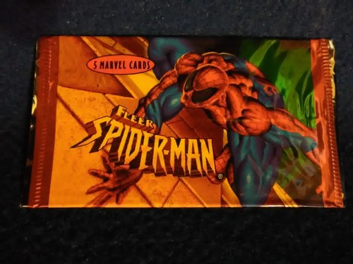 1997 Fleer Spider-Man International Base Trading Card Set & 2 wrappers - Picture 5 of 5