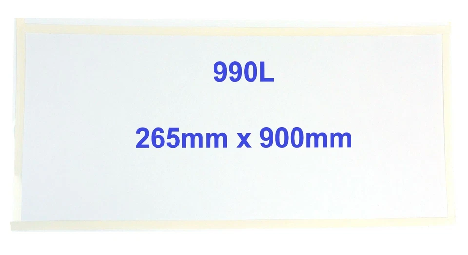 10x Schutzfolien 900 x 265 mm für Sandstrahlkabine Sandstrahlfolie SBC 990