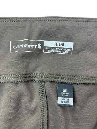 Carhartt Force Fitted Midweight Utility Legging Damen Plus 3X Braun Neu ohne Etikett - Bild 23 von 24