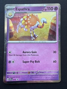 Pokemon Scarlet & Violet Black Star Promo - Espathra SVP 010 NM