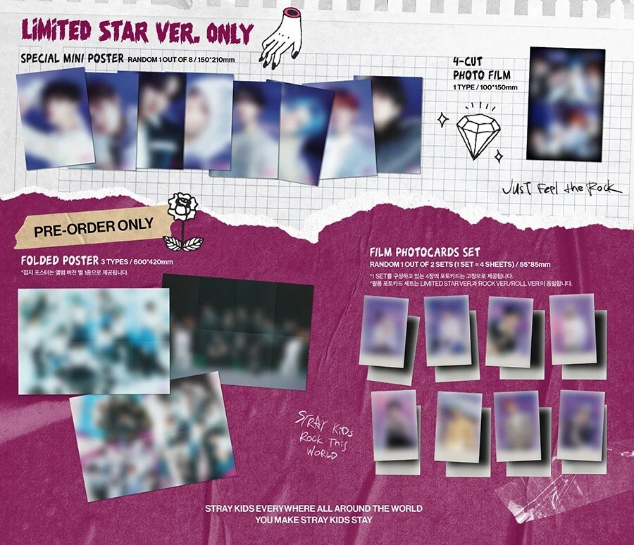 StrayKids 樂-star 限定盤 アルバム 新品未開封 プレオーダー