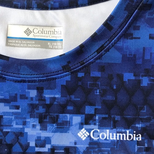 Columbia Super Terminal Tackle Digi Camo Long Sleeve Shirt Kids Youth XL 18/20 - Picture 2 of 9