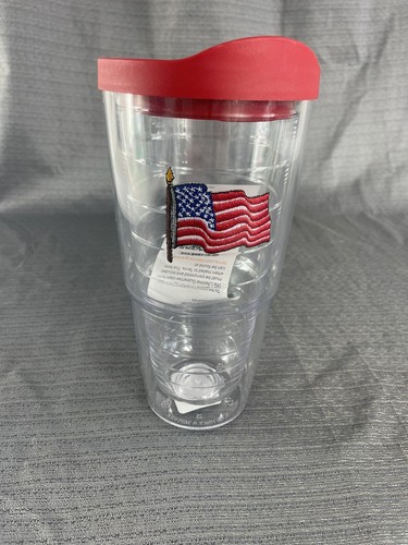 American Flag Made in USA Double Walled Insulated Tumbler Travel Cup Keeps Dr... - Picture 11 of 12