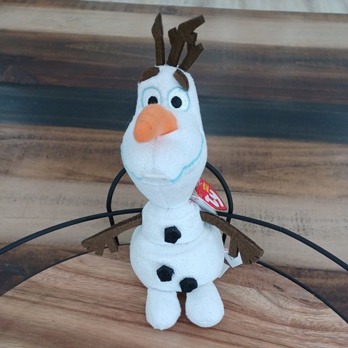 Ty Beanie Babies Disney's Frozen Olaf 9" 2014 Plush Toy Collector NWT - Picture 1 of 5
