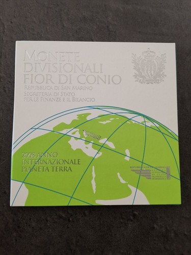 VIDE EMPTY / JACQUETTE COFFRET VIDE SAINT MARIN 2008 / SAN MARINO - Picture 3 of 4