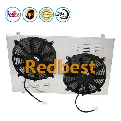 For 1968-1987 Chevy Chevelle El Camino Impala GM El Camino Radiator Shroud+Fan - Picture 4 of 10